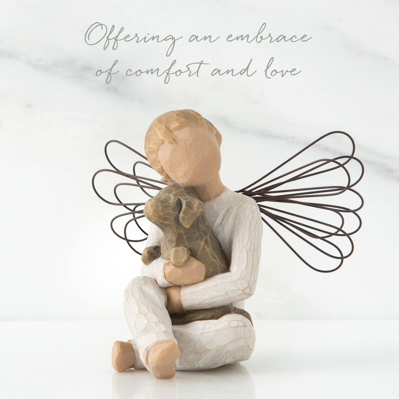 Willow Tree Angel of Comfort, Sculpted Hand-Painted Figure - Image 4